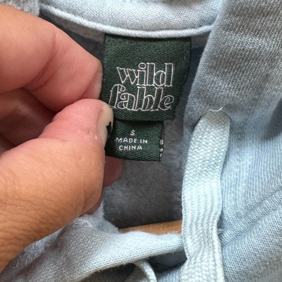 Women’s wild fable blue ombré hoodie sweatshirt size small - Picture 3 of 4